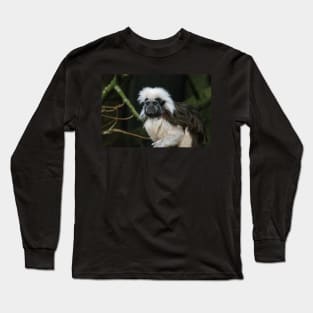 Cotton-Topped Tamarin Long Sleeve T-Shirt